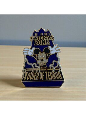 Disney Falling Mickey - Twilight Zone Tower of Terror Collectible Pin From 2000